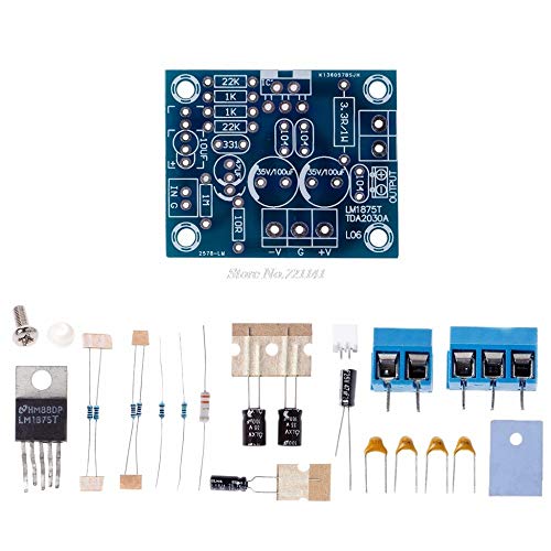 20W HiFi Mono Channel LM1875T Stereo Audio Amplifier Board Module DIY Kits Integrated Circuits