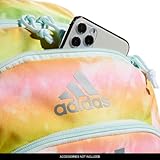 adidas Creator 2.0 Backpack (21L) Durable Small Athletic Student Laptop Bag for Boys/Girls, Stone Wash Rainbow/Grey/Almost Blue, One Size