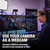 Elgato Cam Link 4K – External Capture Card for DSLR & Camcorder, ActionCam as Webcam, Meet/Stream/Record in 1080p60 or 4K30/4K60, Easy Connect for OBS/Zoom/Discord – HDMI to USB 3.0, PC/Mac/iPad