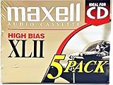 Xlii 90 High Bias Audio Cassette Tape -5-Pack