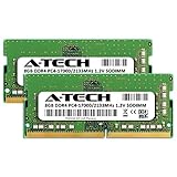 A-Tech 16GB (2x8GB) DDR4 2133 MHz SODIMM PC4-17000 (PC4-2133P) CL15 Non-ECC Laptop RAM Memory Modules