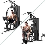 Home Gym SCM-1148L 148LB Multifunctional Full Body Home Gym Equipment for Home Workout Equipment Exercise Equipment Fitness Equipment SincMill