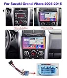 Android 11 for Suzuki Grand Vitara 2005-2015 Car Stereo Radio 9 Inch Multimedia Audio Video Player Support GPS Navigation Carplay DSP Bluetooth WiFi 4G SWC USB+Backup Camera,M100s/1+16g