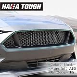 HAKA TOUGH Upper Grilles for Ford Mustang 2018-2023, Front Bumper Grill for Mustang Accessories GT Style Black Upper Hood Grille