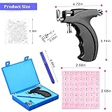 Chumia 157 Pcs Stainless Steel Body Ear Piercing Gun Tool Set, 6 Pairs Studs 98 Earrings 22 Nose Studs Nose Navel Piercing Machines for for Salon Home