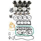 D4BB D4BA 4D56 Engine Overhaul Rebuild Kit STD For Hyundai HC20-35H1 H100 2.5L Forklift Trucks Engine Rebuild Kit Spare Parts