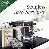 Stanley Home Products Stainless Steel Kitchen Scouring Cleaners (2 Cleaners Included)