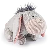 Gund Disney Official Eeyore Knit Plush, Winnie The Pooh, Stuffed Animal for Ages 1 and Up, Gray, 10”