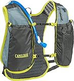 CamelBak Women's Circuit Run Vest 50oz Hydration Bladder, Graphite/Limeade