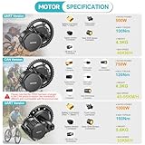 BAFANG Mid Drive Kit BBS01/BBS02B/BBS-HD 500W 750W 1000W Mid Motor Ebike Conversion Kit with Display and Battery Optional Custom Electric Bike Conversion Kit for 68-73MM Mountain Bike Road Bike