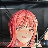 MISAKI1987 Makima Anime Girl Dakimakura Hugging Body Pillow Case Cover 150cm X 50cm (Peach Skin)