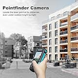 Laser Measure, MiLESEEY 330Ft Laser Distance Meter, Rechargeable Multifunctional Laser Measurement Tool with Pointfinder Camera,P2P Technology, Perfect for Outdoor Long-Range Measuring (App Version)