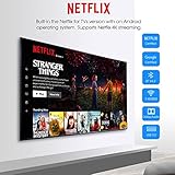 Android 10.0 TV Box, KM2 Smart TV Box Netflix Google Certified USB 3.0 Ultra 4K HDR 2GB 8GB Support 2.4G 5.0G WiFi BT 4.2 with Amlogic S905X2 Google Assistant Dolby Audio