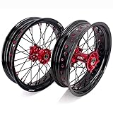 KKE 3.5/4.25x17'' Supermoto Wheels Fit For HONDA CRF250R CRF450R 2013-2025 CRF450RL/CRF450L/CRF450RX 2019-2025 Street Bike Rims Set