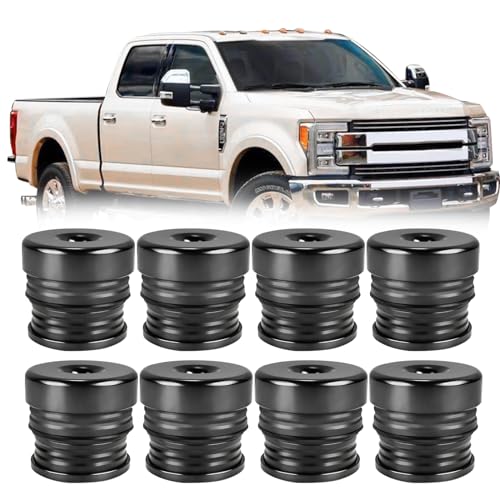 Body Mount Bushing Kit Compatible with Ford F250 F350 SuperDuty 2008-2016 Crew Cab - Updated Silicone Cab Mounts Bushing Better Passability Bumpy Driving - Reliable Components Improve Truck