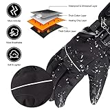 SNOW DEER Heated Gloves for Men Women, Electric Glove Rechargeable Battery Heated Hand for Motorcycle Biking Hunting Arthritis Skiing Working