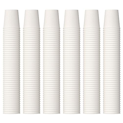 JOLLY PARTY 2 oz Paper Cups, 1440 Pack Small Bathroom Paper Cups, White Mouthwash Cups, Disposable Mini Espresso Cups, Paper Sampling Cup
