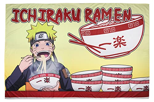 JUST FUNKY Naruto Shippuden Tapestry Wall Art Hanging Decor Anime Ichiraku Ramen 53" x 81"