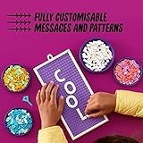 LEGO DOTS Message Board 41951 DIY Arts & Crafts Kit, Customizable Letter Board with Colorful Tiles for Kids Ages 6-10