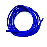 AotoKoop High Temperature 3mm Silicone Vacuum Tubing Hose, ID 1/8" Vacuum Hose 10 FT (3 Meter) per roll, Blue