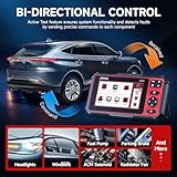 ANCEL DS300 Bidirectional Scan Tool, All System Diagnostic Tool with 30+ Resets, Bluetooth OBD2 Scanner for All Vehicles, 3-Year Updates, 24h Online Chat, Injector Coding, FCA Autoauth