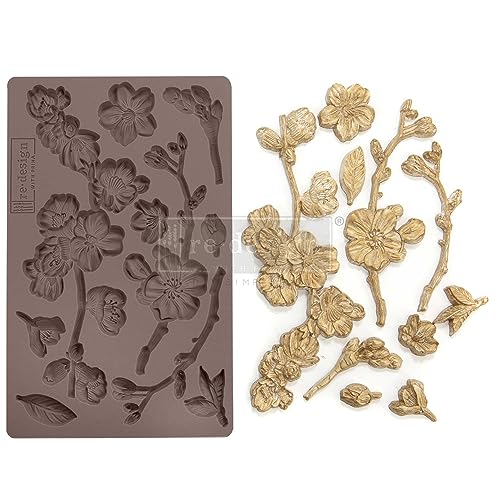 Prima Marketing 643126 INC REDESIGN MOULD 5X8 CHRRY BLSM, Cherry Blossoms