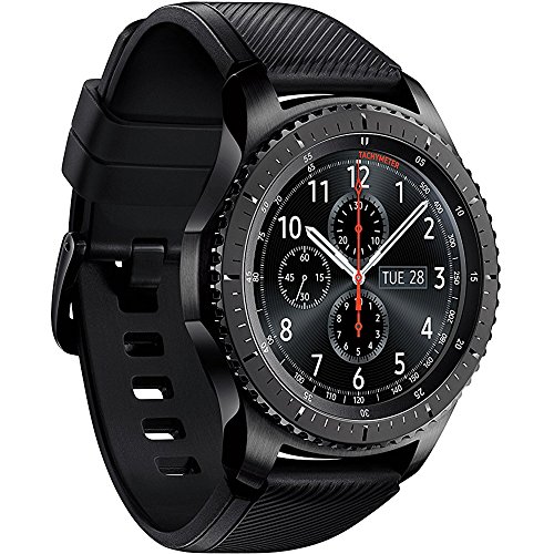 SAMSUNG GEAR S3 FRONTIER Smartwatch 46MM (Bluetooth Only) - Dark Grey (Renewed)
