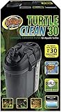 Zoo Med Turtle Clean 30 External Canister Filter for Aquatic Turtle Habitatsup To 30 gallon