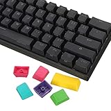 CORN Anne Pro 2 Mechanical Gaming Keyboard 60% True RGB Backlit - Wired/Wireless Bluetooth 5.0 PBT Type-c Up to 8 Hours Extended Battery Life, Full Keys Programmable (Cherry Mx Blue, Black)