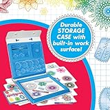 Spirograph Deluxe Set –Arts and Crafts, Kids Toys, Art Supplies, Craft Supplies, Drawing Kit, Spiral Art, Classic Gear Design Kit, Build-in Case, Pens, Design Sheet Included, Ages 8+