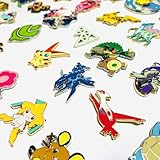 Pokemon 5 Assorted Pokemon Enamel Pins Lot – No Duplicates - Offical Pokemon TCG Pin