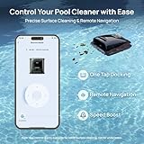 Beatbot AquaSense 2 Pro Pool Vacuum Robot, Unmatched 5-in-1 Cleaning, Skims Water Surface with Remote Navigation, Surface Parking, Clarifies Water, for Pools up to 3,875 Sq.ft – Dark Green