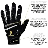 Men's Beastmode Full Finger Fitness Gloves (Medium)