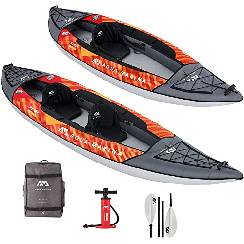 AM Aqua Marina MEMBA 12'10" 2 Person Inflatable Kayak/Stand Up Paddle Board