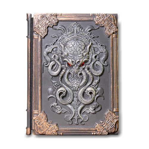 Cthulhu Notebook Premium 3D Solid Relief Loose-leaf Notebook Retro Style Diary Mystique Birthday Gift,journal, Sketchbook Hardcover Painting Writing Diary Tabletop Ornaments Decoration Collection Holiday gifts,school supplies,office supplies
