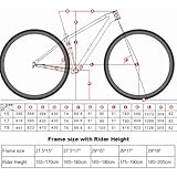 MTB Frame 29er Hardtail Mountain Bike Frame 15/17/19'' Discoloration Disc Brake Bike Frame Full Carbon Bicycle Frame Boost 142x12mm BB92*41mm Routing Internal