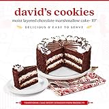 David's Cookies Marshmallow Cake - 10" - Birthday Cake For Delivery Fresh Bakery Dessert Layered Cake for Delivery - Pre-Sliced for Easy Sharing - Moist Layered Chocolate Cake - Great Gift Idea