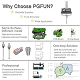 PGFUN DIY CNC Touch Probe XYZ Axis 3D Digitizing Edge Finder 3-Coordinate Measuring Sensor Kit with 6 mm Shank & 2.0 mm Tungsten Steel Ball Tip