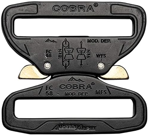 Raine Tactical Gear Heavy Duty 2.25" Duty Belt Buckle (Wide) Cobra Buckle