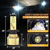 cayrsk Compatible For Mercedes Benz GL450 2007-2012 LED Light Bulbs,H7 High H7 Low + H8 Fog Lights, 500% Brightness, 6000K H7 H7 H11 Bulbs Combo,11000LM,Plug and Play,6-Pack