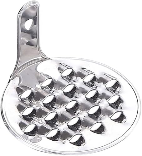 Large Bean Jelly Scraper,Cold Jelly Grater,Stainless Steel Jelly Scraping Scraper,Chinese Pasta Liang Pi Maker,Multipurpose Jelly Scraper, Peeling, Grating and Slicing Tool