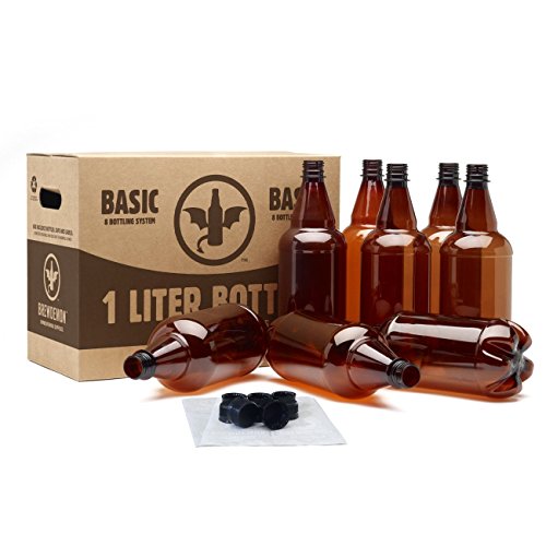 BrewDemon Basic 8 Bottling System (1-Liter) - Holds 2 Gallons of your favorite carbonated beverages.