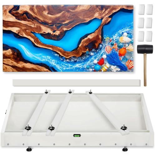 Extra Large Resin Molds for Epoxy Resin,Reusable Epoxy Table Mold,48"x24" Inch Epoxy Resin Molds for Coffee Table,Resin Table,River Table,Tray,Home Decoration