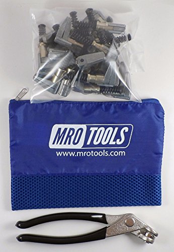 KSG4S25P 3/4 x 1 Cleco Side-Grip Clamps (SET OF 25) + Cleco Pliers w/Carry Bag