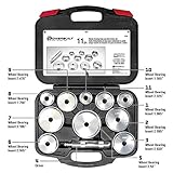 Powerbuilt Alltrade 648996 Kit 66 Master Bearing Race and Seal Driver Tool Set, Silver