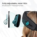 Manta Sound Sleep Mask with Bluetooth Headphones, 100% Blackout Eye Mask for Sleeping, Adjustable Fit, Ultra-Comfortable, Bluetooth Sleep Mask for Side Sleepers, Perfect for Travel and Meditation