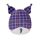 Squishmallows Original Sanrio 14-Inch Purple Plaid Kuromi Plush - Large Ultrasoft Official Jazwares Plush