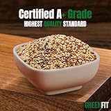 Royal Organic Tri Color Quinoa | OA Quinoa Now Greenfit | Non-GMO, Gluten-Free, Vegan, and Organic | Complete Protein, High Fiber, Low-Calorie Tri-Color Quinoa | (10 Pound - Pack of 1)