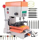 SICWEDIM Vertical Key Cutting Machine, Automatic Key Duplicator for Door and Car Locks, 110V Key Copying Machine for Key Making