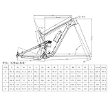 IMUST 27.5+/29er Carbon Full-Suspension Trail/Enduro Mountain Bike Frame BSA Bottom Bracket Carbon MTB Boost Frame Supspension P1 (UDM, L)